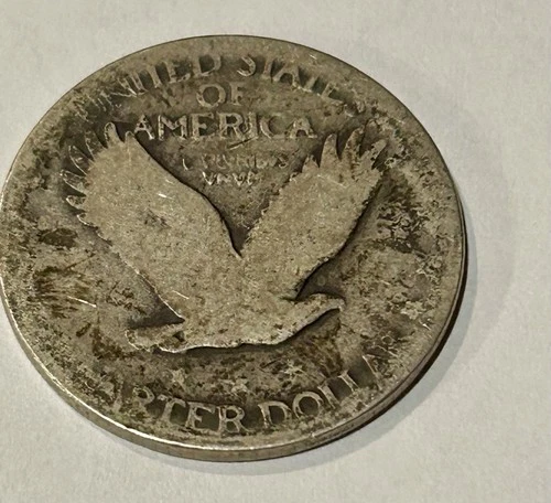 standing liberty quarter No Date