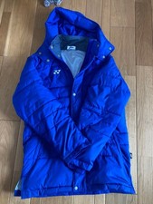 YONEX Hooded Down Jacket S Blue