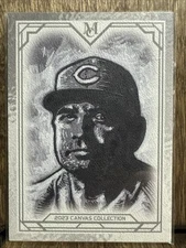 2023 Topps Museum Collection Joey Votto #CCR-21 Canvas Collection Reds