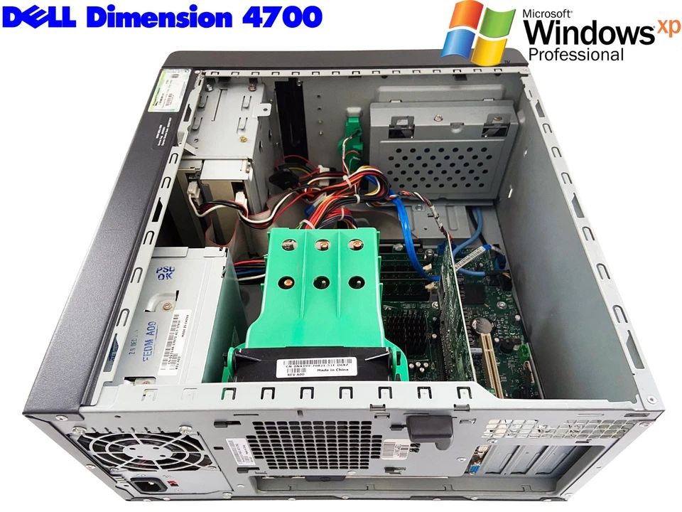 Dell DIMENSION 4700 MT: Pentium 4, 3.20GHz: 4GB RAM: ATI Radeon X300 Vintage PC - Image 4 of 4