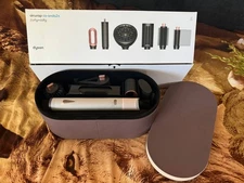 Dyson air wrap Co-anda2x multi-styler and dryer Curly+Coily Jasper Plum