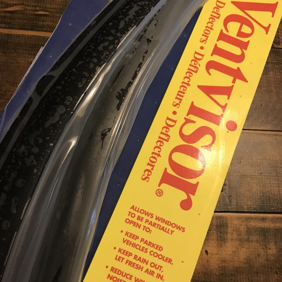 Protectores de lluvia 2 piezas ventana ventilación visera pantalla para Dodge Chrysler Plymouth 2001 furgoneta nuevo de stock Foto 3 de 4