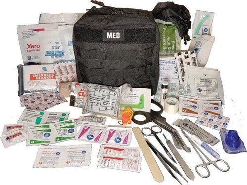 New Elite First Aid GP IFAK Level 2 Kit Black FA185BK 894302002677| eBay