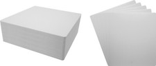  150 10" Record Bin Index Divider Cards - 10-1/4"x11-1/2" White Eco 30mil Thick