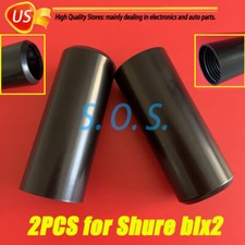 2 Pack Black BLX Microphone Battery Cup Cover for Shure blx2 Battery Cover