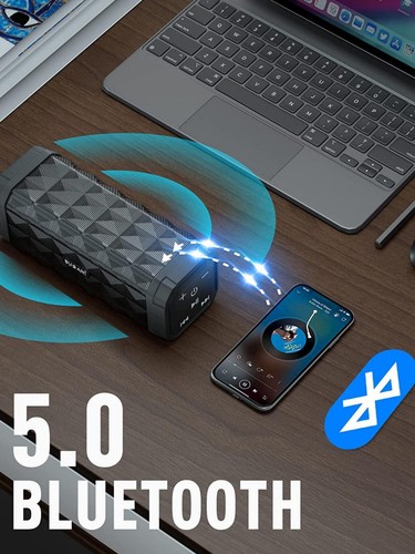 XYHLC-BUGANI Bluetooth Speaker Wireless Speakers Loud, Stereo Sound, Amazing Bas