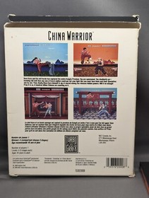 China Warrior TurboGrafx 16 CIB complete with box and manual