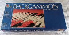 Backgammon And Acey Deucy Game From 1977 By Milton Bradley Complete