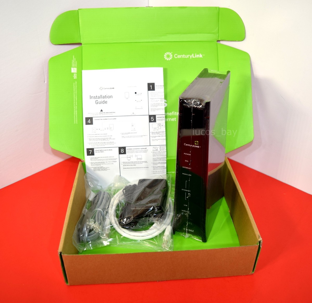 Technicolor Cable Modem Centurylink VDSL2 Modem WiFi Router ZyXEL Model ...