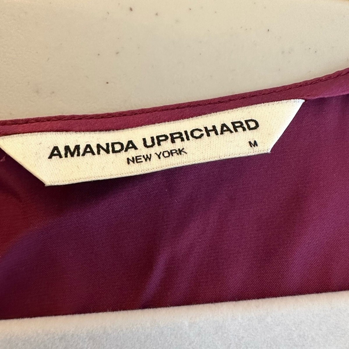 knee length dresses for ladies Amanda Uprichard Lawrence Maxi in Crimson – Gigi's Closette Ltd main image 0