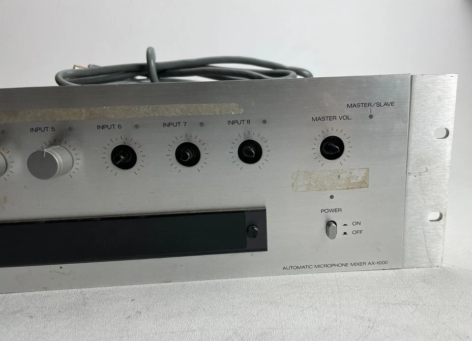 TOA AX-1000 自动麦克风混合器,七输入 — 第 2/4 张图片