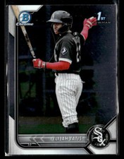 2022 Bowman #BCP-23 Elijah Tatis Chrome Prospects Card Chicago White Sox