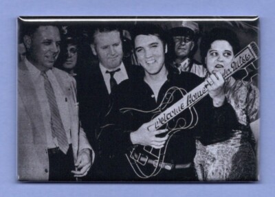 ELVIS PRESLEY ROCK N ROLL *2X3 FRIDGE MAGNET* HEARTTHROB GRACELAND ACTOR TN