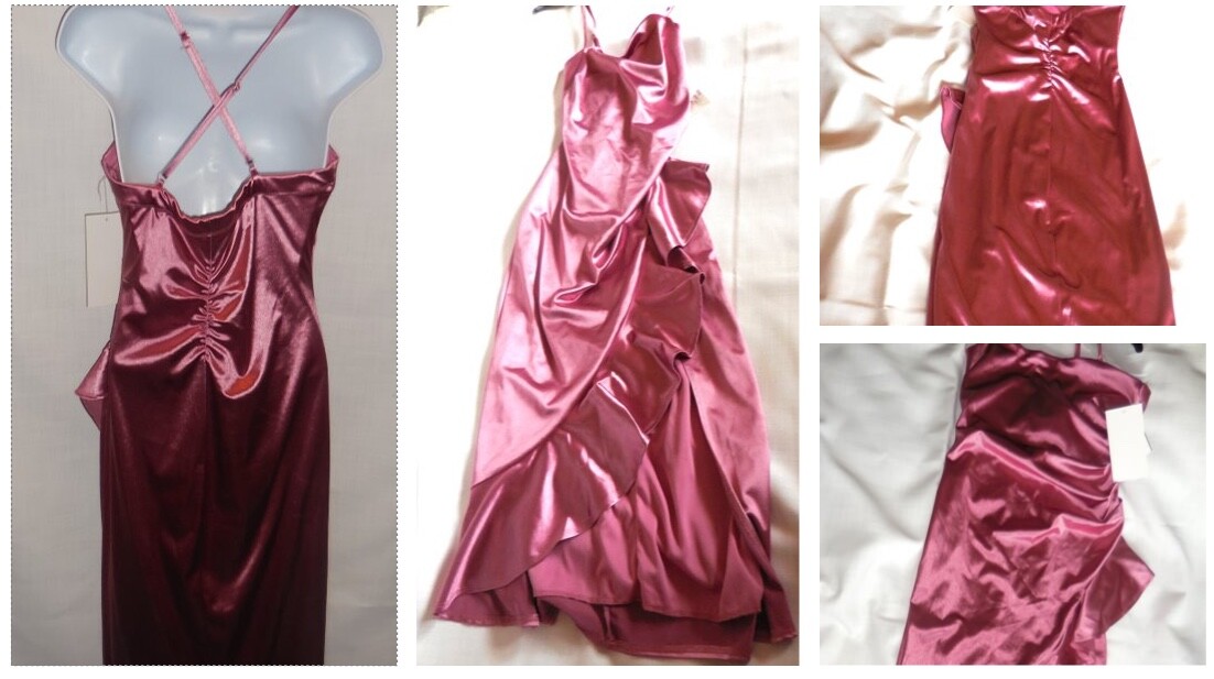 honey and rosie homecoming dresses & Dress, Pink, Juniors Large, Homecoming/Social/Cocktail Strapless dress