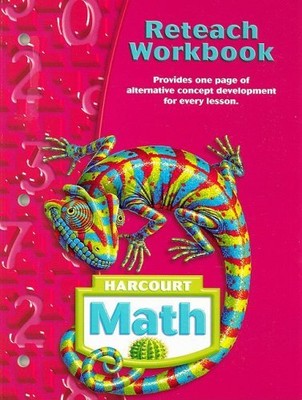 Harcourt Math Reteach Workbook Grade 6 9780153364921 EBay