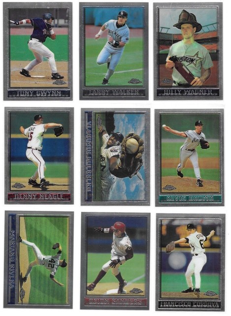 1998 Topps Chrome Series I Baseball Trading Cards / You Choose #s 1-268 / mb32