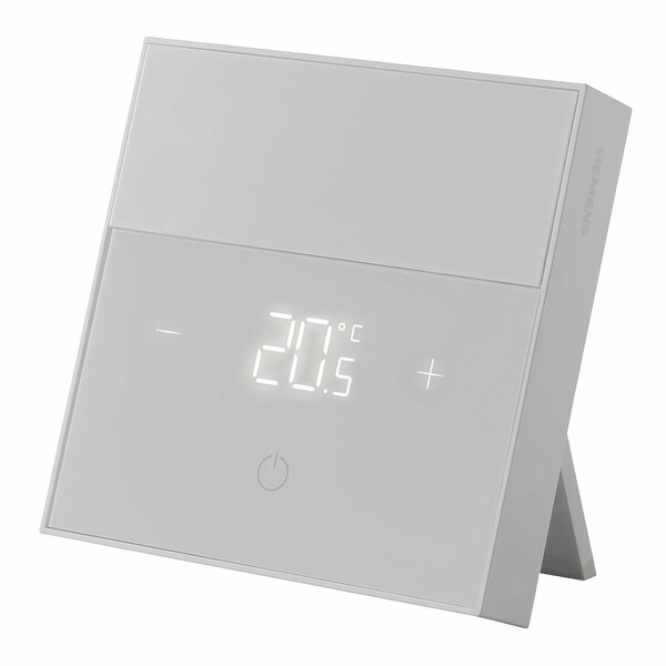 Thermostat d'ambiance Zigbee sans fil à piles pour économie énergie