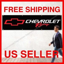 Chevrolet Racing 2x8 Ft Premium Banner Flag Corvette Camaro Chevy Car Truck Sign Chevrolet Racing 2x8 Ft Premium Banner Flag Corvette Camaro Chevy Car Truck Sign