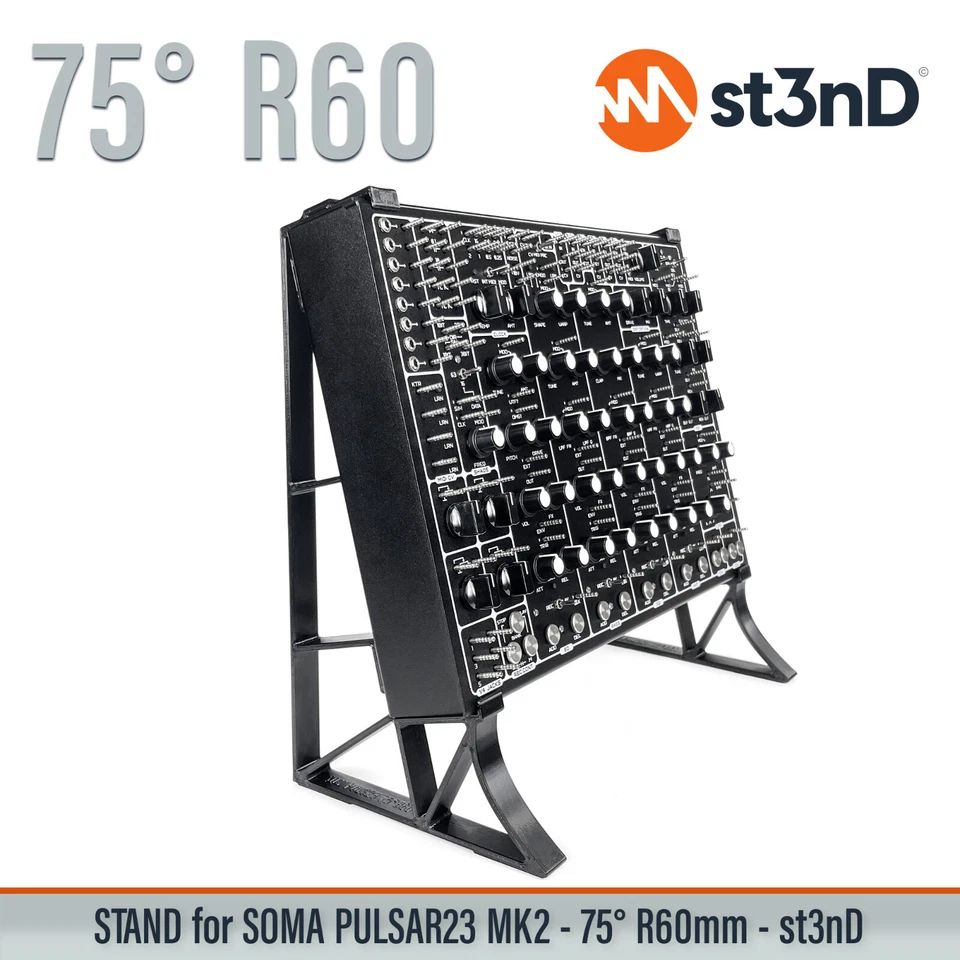 ST3ND STAND for SOMA PULSAR-23 - 75° - Raised (by 60mm)