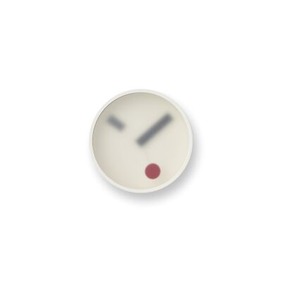 【新品・未使用】Lemnos kehai 掛け時計 KM22-01 WH Lemnos Wall Clock kehai KM22-01 WH WHITE 13x5.5cm / 5.11 x 2.16