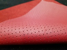 Leder, Perforiert, Lederzuschnitt DIN-A1/2/3/4 Schwarz,Braun,Grau,Rot,Grün