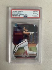 2023 Bowman Chrome Prospect Gem Mint Psa 10 Druw Jones