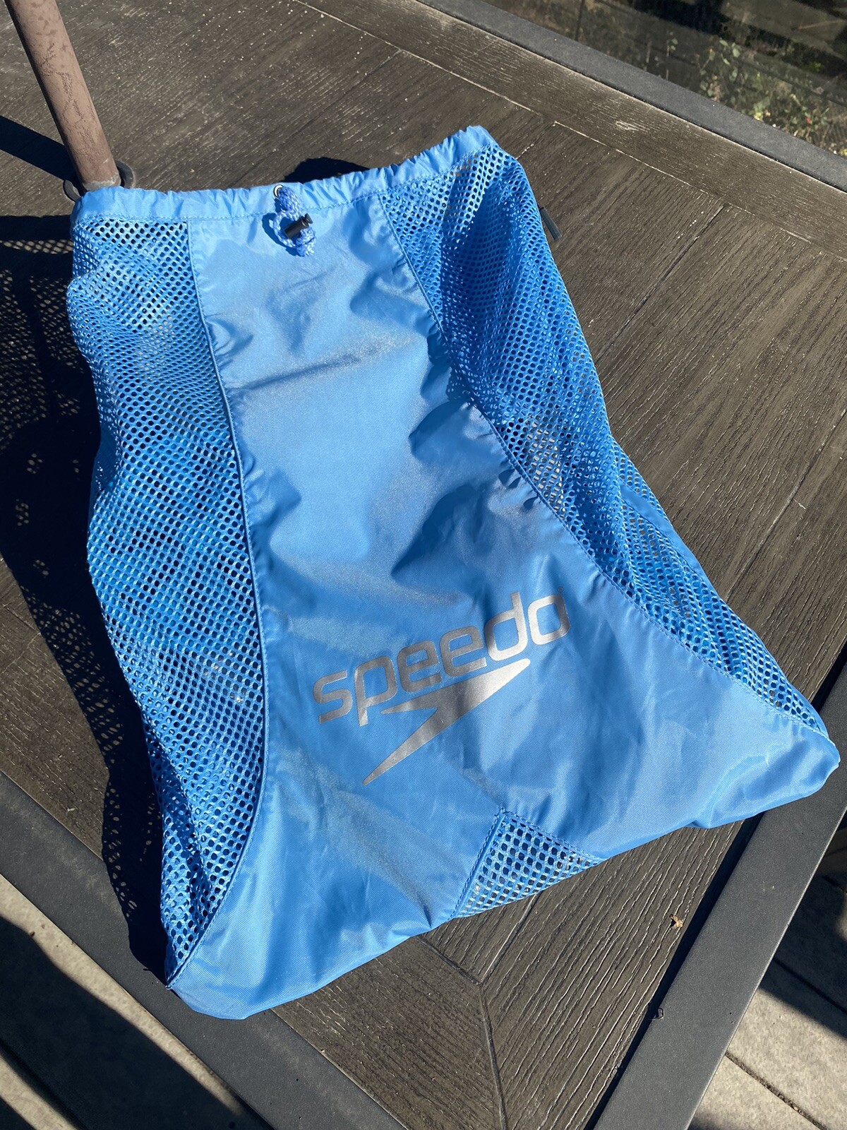 Swimming Equipment- Lot-Swim Bag And Kick Board - Speedo Blue
