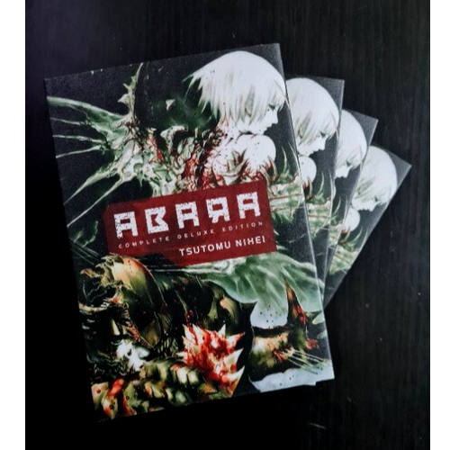 Abara Completo Deluxe Edition Manga Fumetto Inglese di Tsutomu Nihei NUOVO E SIGILLATO - Foto 1 di 5