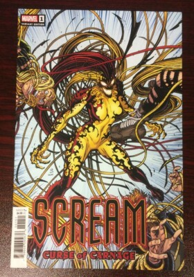    SCREAM: CURSE OF CARNAGE #1 MARVEL,2019) 1:50 BRADSHAW VARIANT NM   