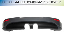 Sotto paraurti posteriore R32 Volkswagen Golf 5 nuovo ABS con scarico centrale 