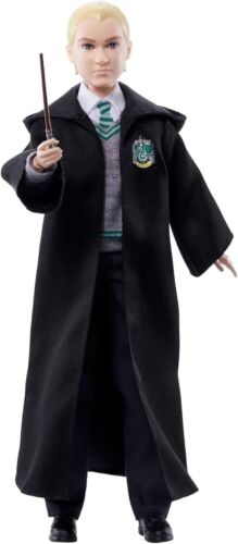 Genuine HARRY POTTER - DRACO MALFOY Poseable Collectible Action Figure w/ Robe - Picture 2 of 6