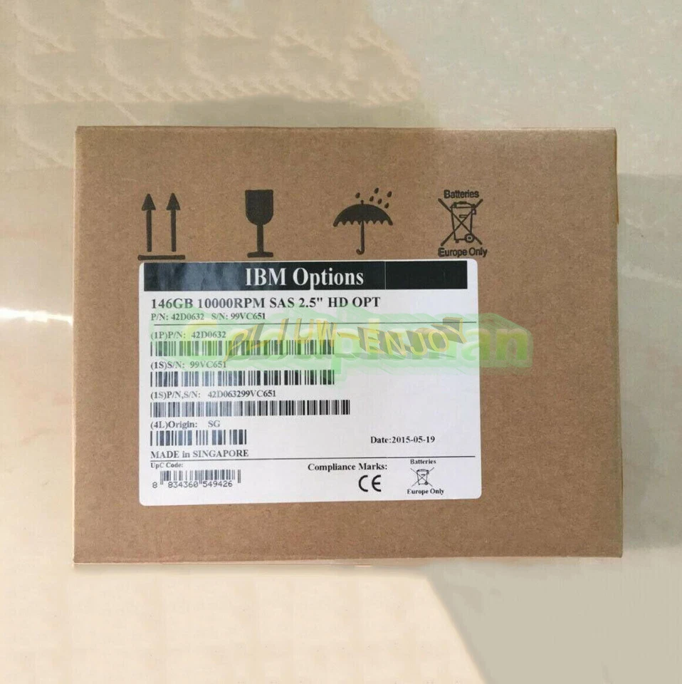 New 1PC IBM 42D0632 42D0633 42D0636 146GB 10K 6GBP/s 2.5" SAS HARD DRIVE - Image 4 of 4