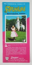 1960s Gettysburg PA Fantasyland Park Route 134 Vintage Travel Tourist Brochure