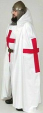 Medieval Tunic  Cloak Surcoat Renaissance Cape Costume For Men LARP SCA