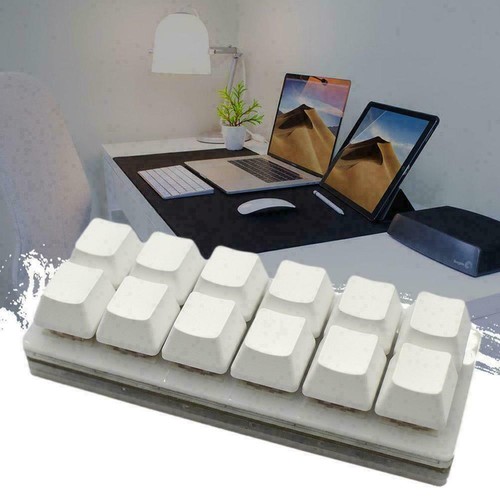 1x Clavier 12 Touches Bricolage Personnalisé USB Programmation Raccourci Mécanique F9L3 ❁UK