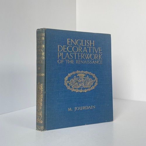Englische dekorative Gipsarbeiten der Renaissance; Jourdain, M