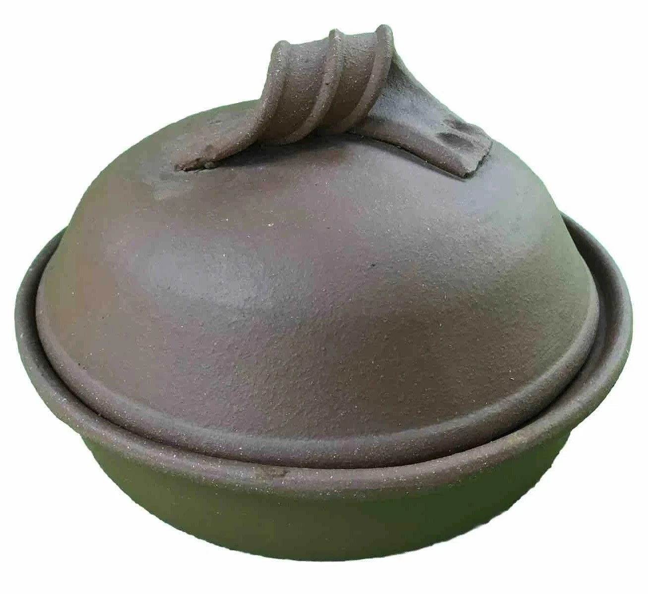 Clay Pot Terra Cotta Master Roaster Dutch Oven Lid & Bottom
