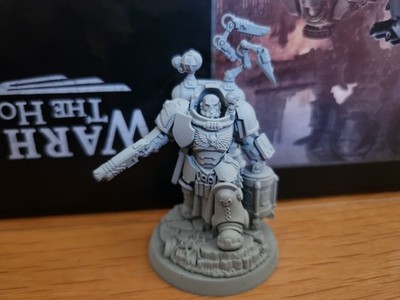 warhammer 40k primaris apothecary leviathan primed kitbash space marine
