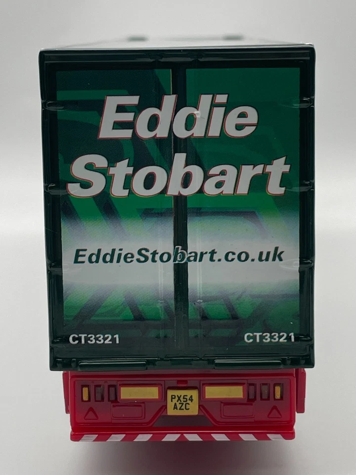 SCANIA mit Planenauflieger "EDDIE STOBART" Licht & Sound, Corgi, 1:50 - Bild 4 von 4