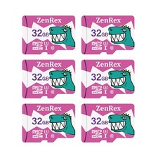 32GB Pack of 1, 6 Count Micro SDHC High Speed 4K UHD Full HD Video Recording ...