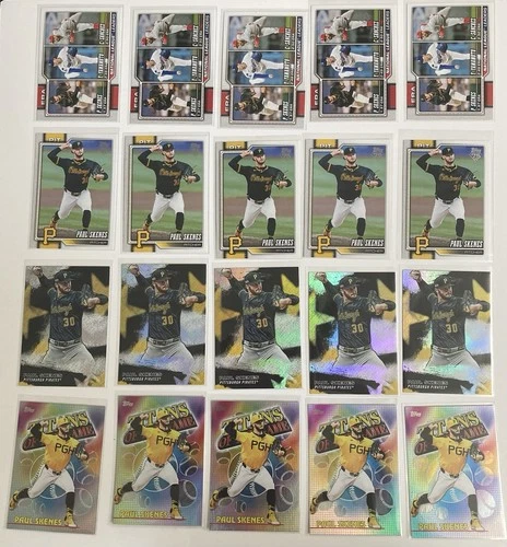 Topps Paul Skenes Pittsburgh Pirates MLB Rookie Card Lot of 20