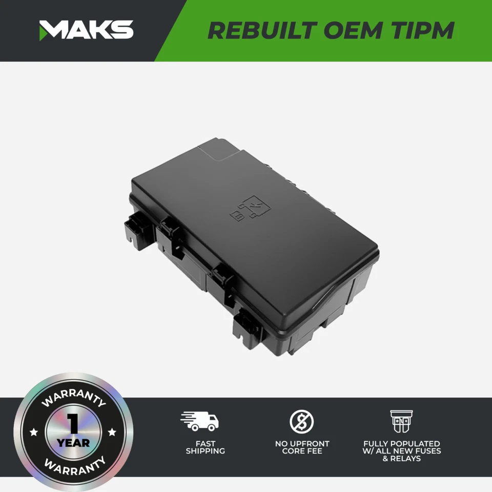 Caixa de fusíveis 2013-2014 Dodge RAM 2500 3500 OEM reconstruída TIPM 68237160AF - Imagem 4 de 4