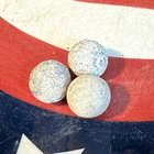 3 Dug Civil War 💥 🇺🇸 💣 Confederate 54 Cal Roundball Bullets