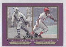 2002 Fleer Fall Classic Eddie Collins Joe Morgan #92 HOF 0a1