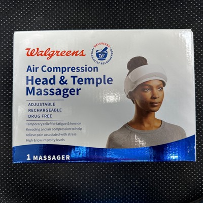 Walgreens Air Compression Head & Temple Massager - USB Rechargeable - Used Once
