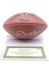 Joe Montana Autographed Football W COA NFL