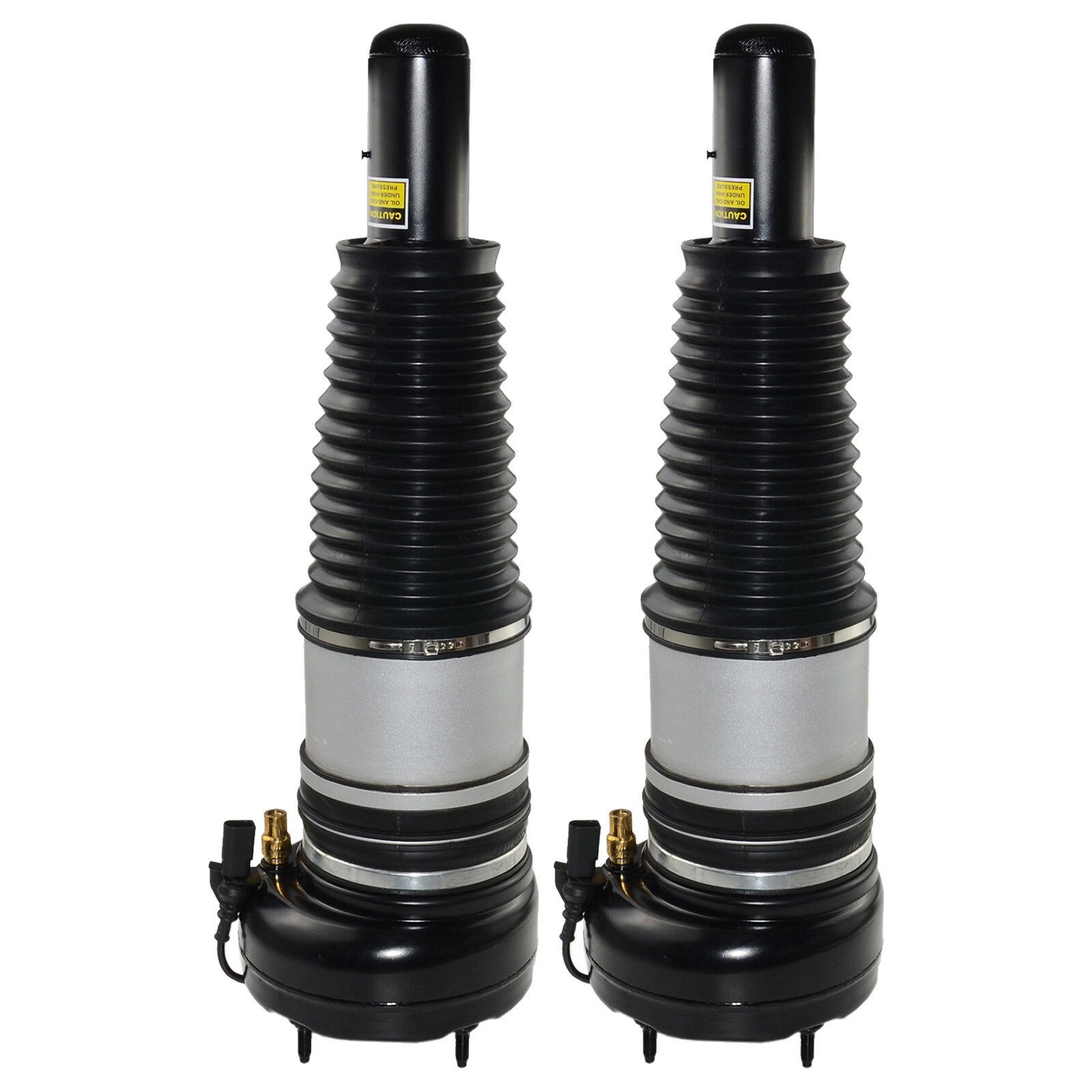 2Pcs Air Suspension Shock Struts 4H0616039 For 09-19 Audi A6 S6 RS6 A7 S7 A8 S8