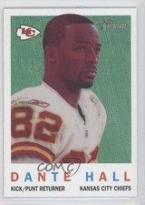 2005 Topps Heritage Dante Hall #177 0u3
