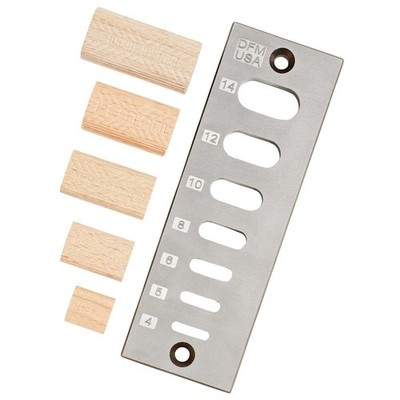 A2 Domino Tenon Trim Plate - Compatible with Festool Domino Joiners - Trims 4...