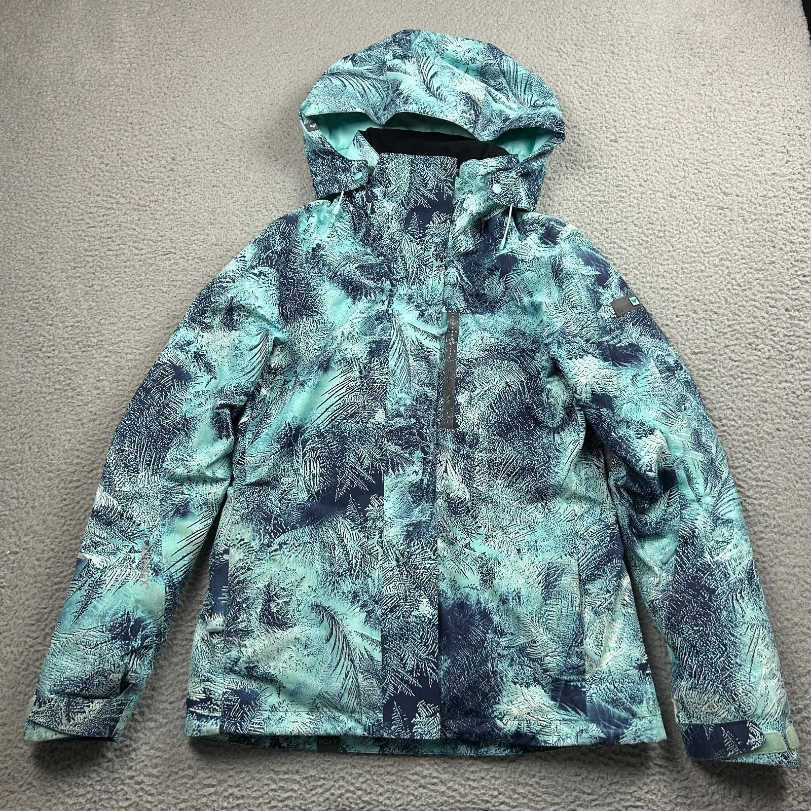 Roxy Jacket Womens Small Wilder Printed 2L Gore-Tex JK Winter Snow Ski